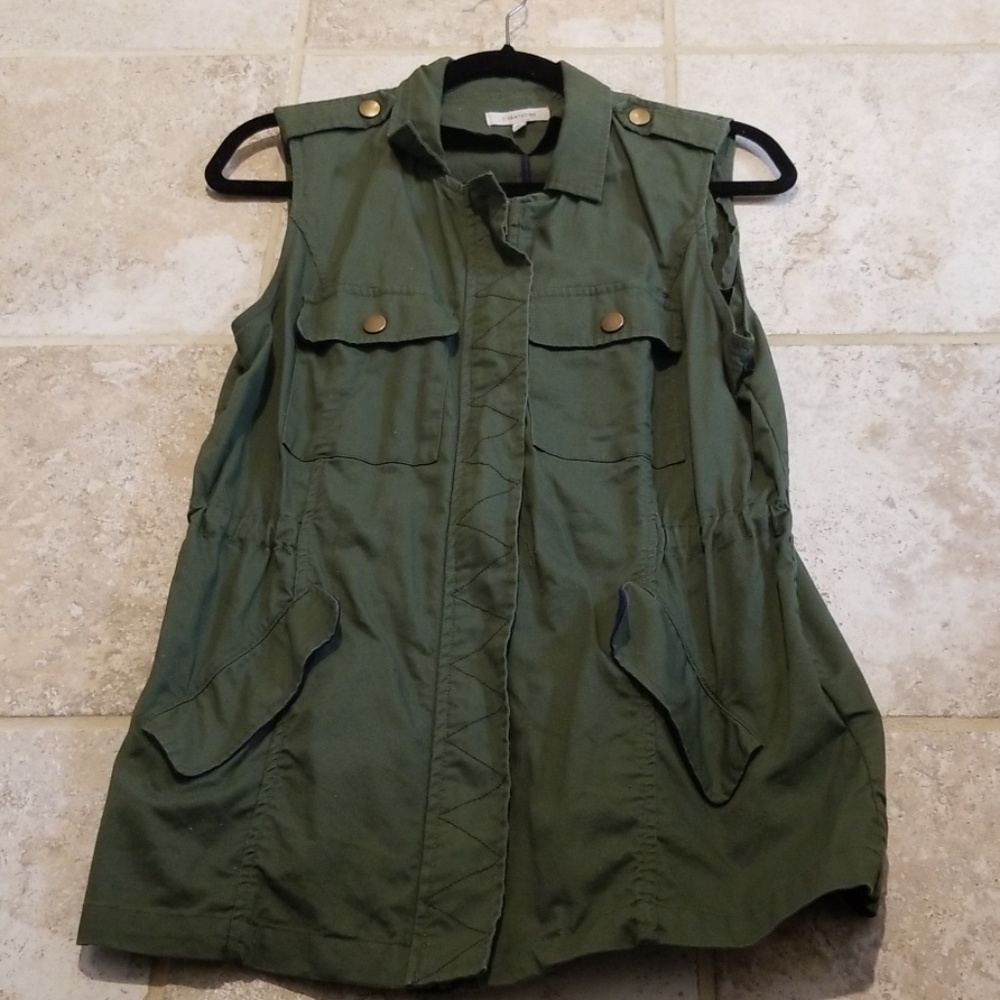 41Hawthorn Military Green Utility Vest